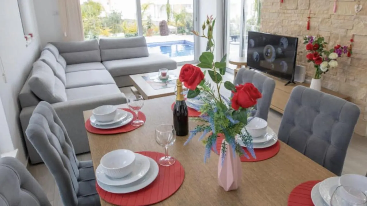 Mylos Luxury 3 Bed Villa With Private Pool Protaras
